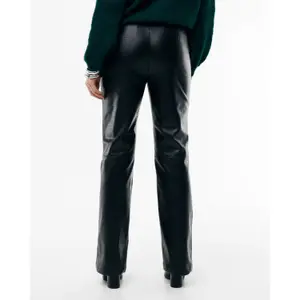 Women's Croc Effect Faux Leather Trousers Mexx image-3