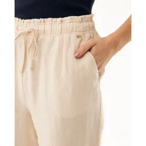 Women's Tapered Linen Trousers Mexx image-5