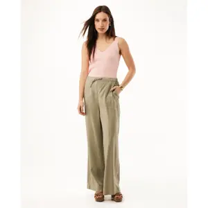 Women's wide leg trousers Mexx Lyocell image-4