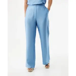 Women's Straight Leg Satin Trousers Mexx image-1