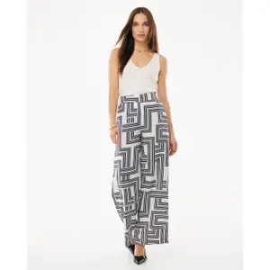 Women’s Wide-Leg Geometric Print Trousers Mexx image-4