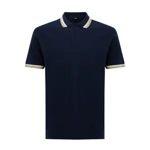 Contrast Trim Pique Polo Mexx Toubkal image-0
