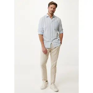 Striped linen-blend shirt Mexx image-3