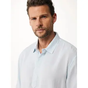 Casual Long Sleeve Shirt Mexx Henley image-5