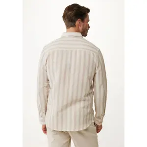Striped linen-blend shirt Mexx image-3