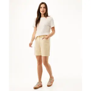 Shorts da donna in misto lino Mexx image-2