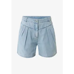 Women's Pleated Denim Shorts Mexx image-0