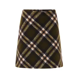 Jupe courte à carreaux femme Mexx