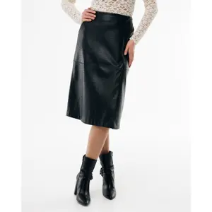 Leren rok voor dames Mexx Croco image-2