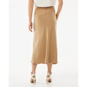 Satin midi skirt for women Mexx image-3