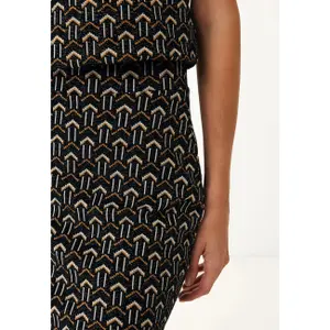 Women's Geometric Pattern Jacquard Skirt Mexx image-5