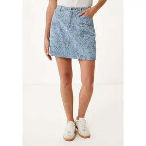 Denim skirt for women Mexx image-1
