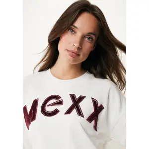 Sweatshirt with Logo Women Mexx image-5