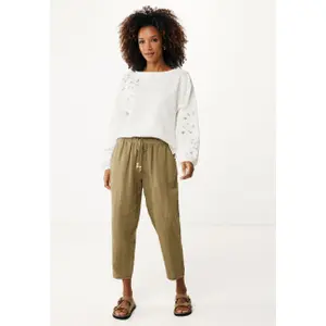 Embroidered boat neck women's sweatshirt Mexx image-4