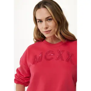 Women’s relaxed fit sweatshirt Mexx Oleander image-4