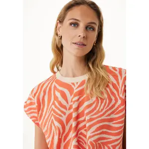 Women's Jacquard Pattern Jersey Blouse Mexx image-5