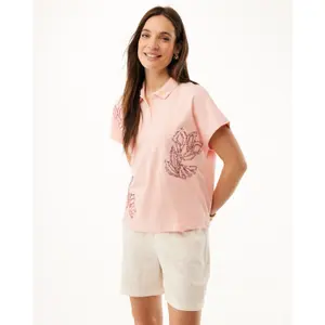 Embroidered women's polo Mexx image-1