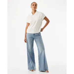 Embroidered women's polo Mexx image-3
