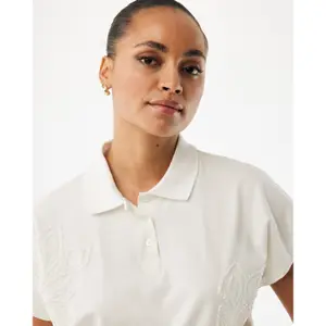 Embroidered women's polo Mexx image-4