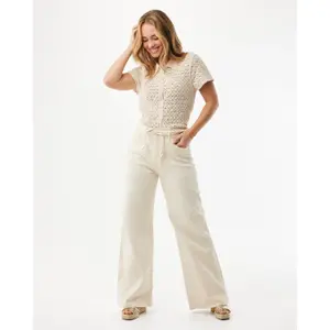 Women's crochet polo Mexx image-1