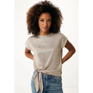 Women's Lurex Ribbed T-Shirt Mexx image-1