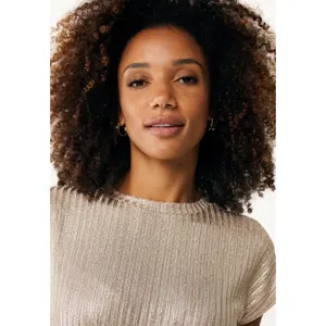 Women's Lurex Ribbed T-Shirt Mexx image-5