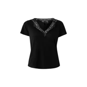 Embroidered V-Neck T-Shirt for Women Mexx image-0