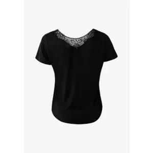 Embroidered V-Neck T-Shirt for Women Mexx image-2