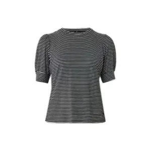 Quilted Striped T-shirt Women Mexx Pansy image-0
