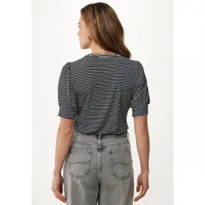 Quilted Striped T-shirt Women Mexx Pansy image-3