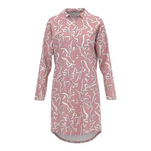 1230080-1114-women-s-long-sleeve-buttoned-nightgown-mey-pretty-bows-bridal-pink