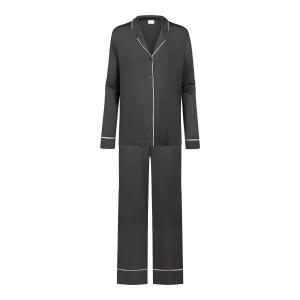1240057-515-damen-schlafanzug-lang-mey-pure-chic-thunder-grey
