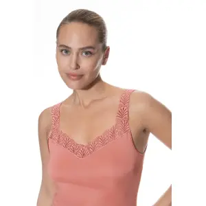 Camisola com alças largas para mulher Mey Émotion Élégance image-3