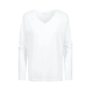 T-shirt de manga comprida feminina Mey Relaxed Nights image-0