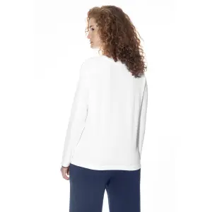 T-shirt de manga comprida feminina Mey Relaxed Nights image-2