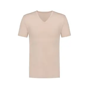 T-shirt de algodão confortável Mey image-0