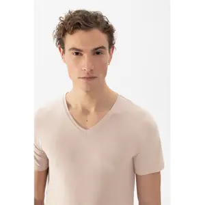 T-shirt de algodão confortável Mey image-5