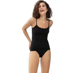 Camisola de alças spaghetti para mulher Mey Superfine Organic image-0