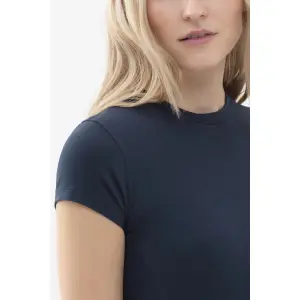 T-shirt de gola alta para mulher Mey Cotton Pure image-3