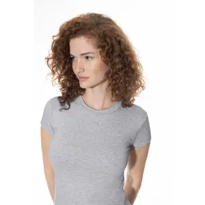 T-shirt de gola alta para mulher Mey Cotton Pure image-4