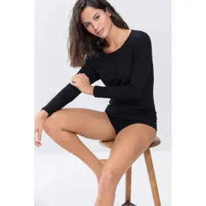 T-shirt de manga comprida feminina Mey Spencer Noblesse image-1