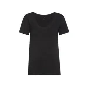 T-shirt com decote em V para mulher Mey Superfine Organic image-0