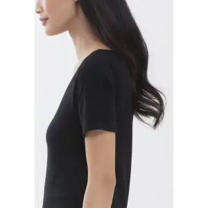 T-shirt com decote em V para mulher Mey Superfine Organic image-4