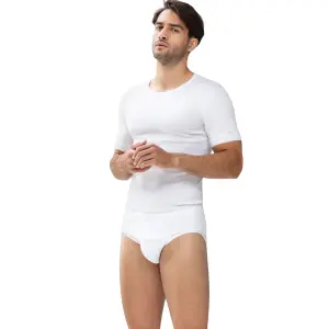 T-shirt med tight passform Mey Noblesse image-0