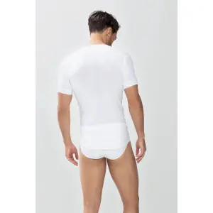 T-shirt med tight passform Mey Noblesse image-1