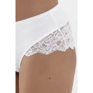 Cuecas de cintura alta para mulheres Mey Organic Cotton image-2