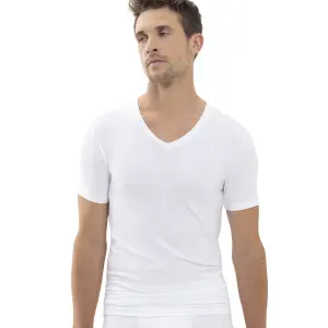 T-shirt de decote em V Mey Superior Modal image-0