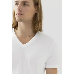 T-shirt de decote em V Mey Dry Cotton Colour image-3