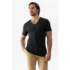 T-shirt de decote em V Mey Dry Cotton Colour image-1