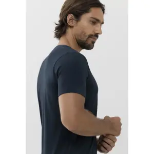 T-shirt de decote em V Mey Dry Cotton Colour image-2